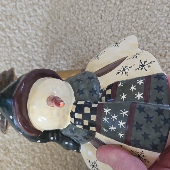Williraye snowman cookie jar - Picture 5 of 8